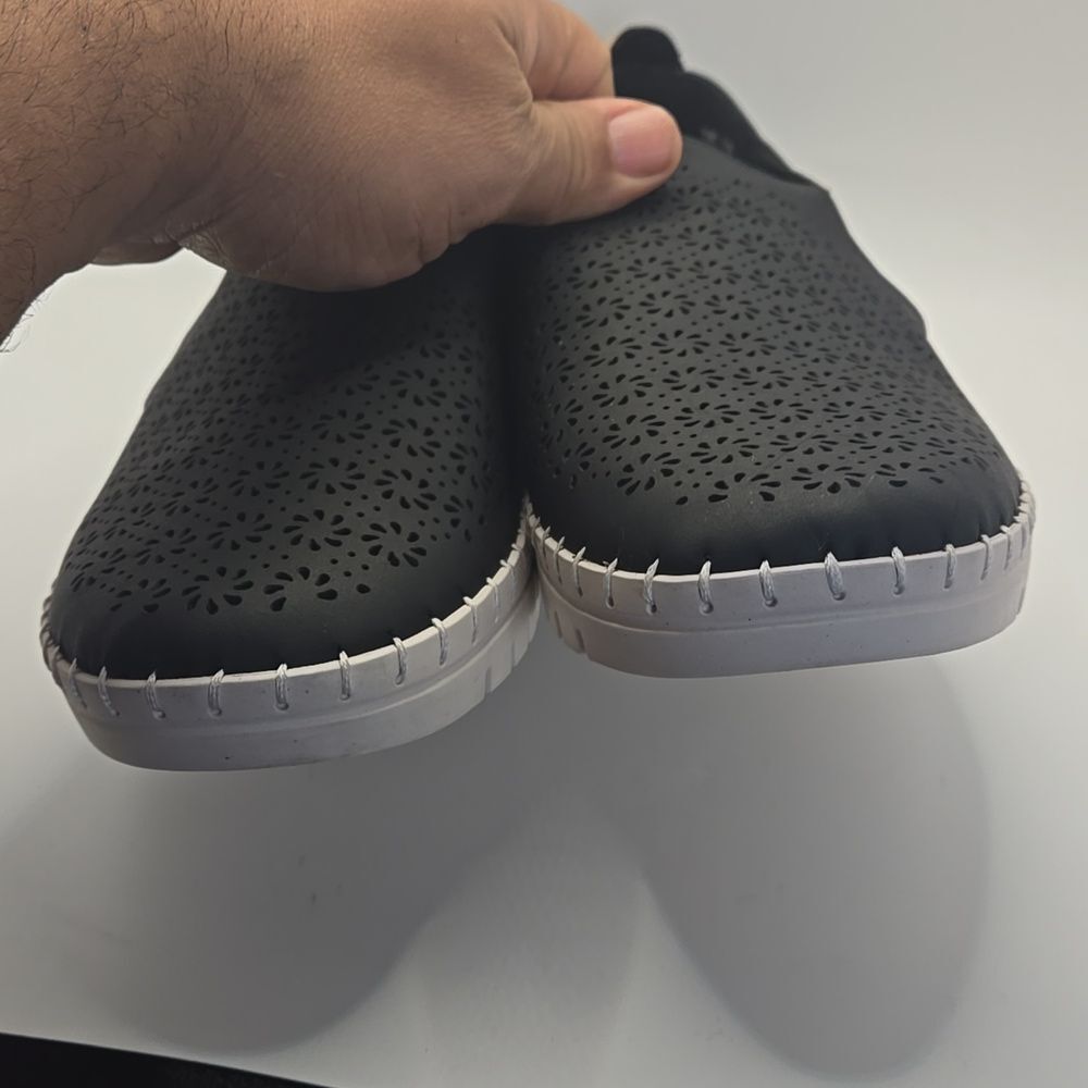 Easy Street Megafresh Comfort Slip-On Flat Shoes Sz 11 Comfy Support Walkers - Picture 6 of 12